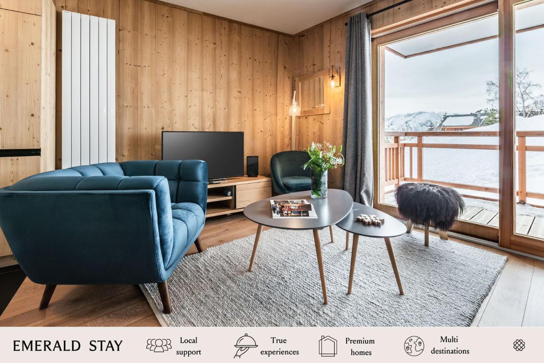 Residence Hameau De Clotaire Alpe D'Huez - By Emerald Stay Екстер'єр фото